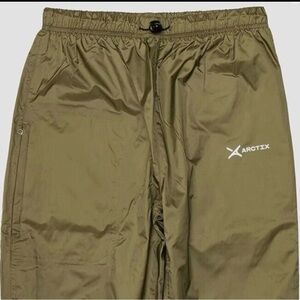 NWT Arctix Men's Storm Rain Pant Wind Proof Olive Medium (32-34W) 28 Length